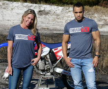 Load image into Gallery viewer, Box Logo Tee (Heather Navy)