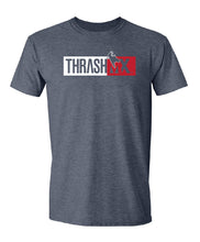 Load image into Gallery viewer, ThrashMX Heather Navy Logo T-Shirt