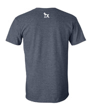 Load image into Gallery viewer, ThrashMX Heather Navy Logo Tee