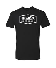 Load image into Gallery viewer, ThrashMX Hexagon Logo Black T-Shirt