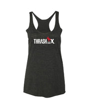 Load image into Gallery viewer, ThrashMX Ladies Classic Logo Racerback T-Shirt in Black