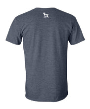 Load image into Gallery viewer, ThrashMX Heather Navy Logo Tee
