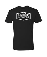 Load image into Gallery viewer, ThrashMX Hexagon Logo Black T-Shirt
