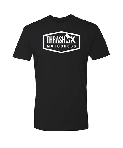 ThrashMX Hexagon Logo Black T-Shirt