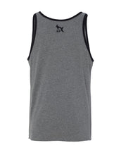 Load image into Gallery viewer, Round motocross Logo Tank Top (Grey/Black)

